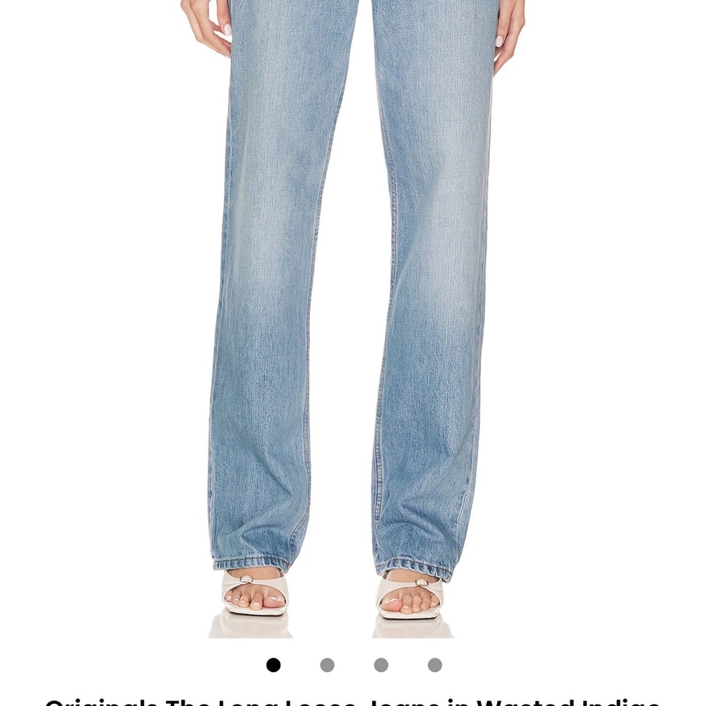 Re/Done Light Blue Straight Leg Jeans size 25 (oversized fit like 27)